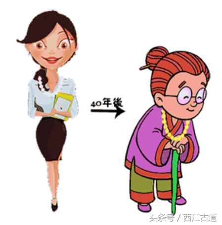 看图猜成语：一位美女，一位老人！猜对这个成语的人是天才