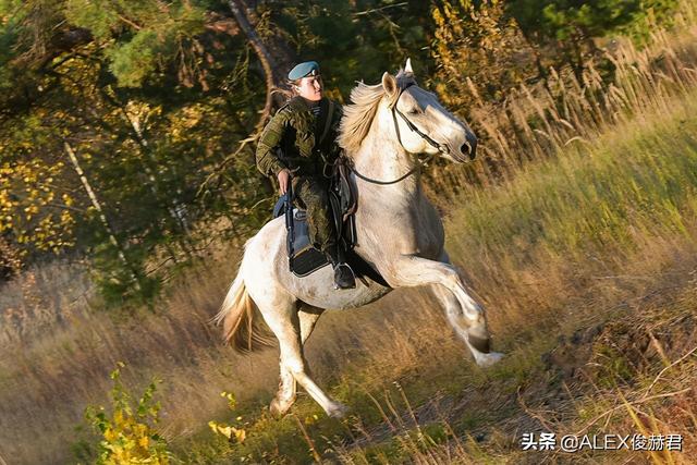 飒爽女兵：骑马持AK狂奔，狙击枪、步兵战车样样精通