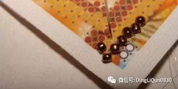 「刺绣教程」茎秆缠绕缝基础及作品欣赏