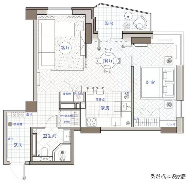 发现56岁阿姨家，因太会布置而走红，拍照给大家瞧瞧，羡慕极了