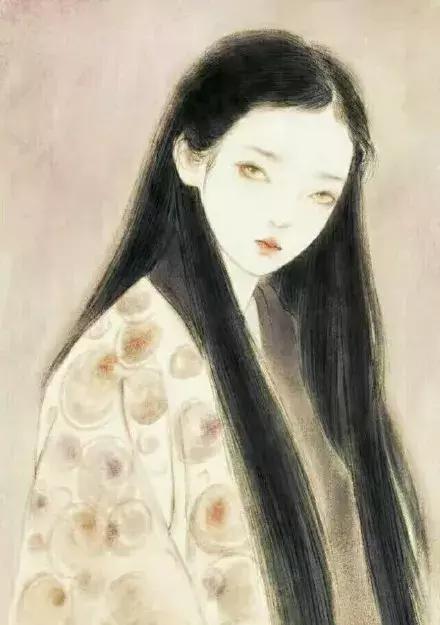 神秘插画师笔下的古风美人，清冷且慵懒，一眼难忘，再看沉沦