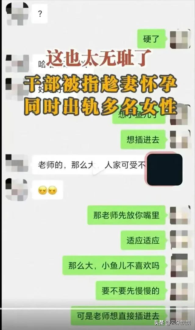 美女局长与年轻男子同居，聊天记录被曝光，内容露骨不堪入目