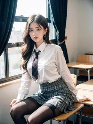 美女学生装_黑丝学生妹妹性感美照