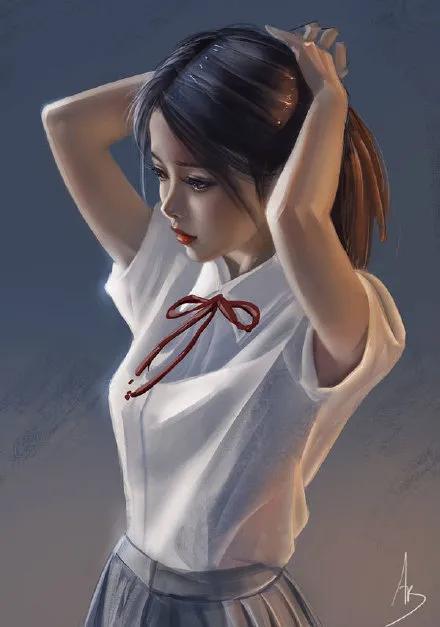 越南插画师一支笔塑造众多绝色美女，网友：这款恋人是我的“梦”