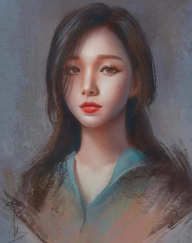 越南插画师一支笔塑造众多绝色美女，网友：这款恋人是我的“梦”