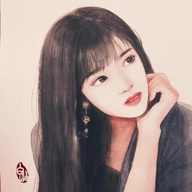 超级腻害的古风少女手绘插画，看完美得让人过目不忘