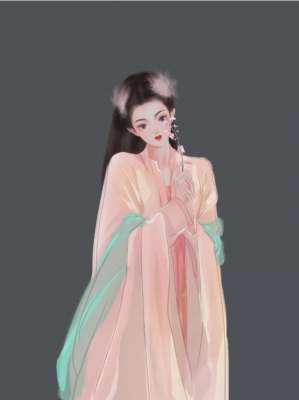 古风美女立绘_古风少女插画｜温柔腼腆中不失纯真，恬静柔和中不失灵动