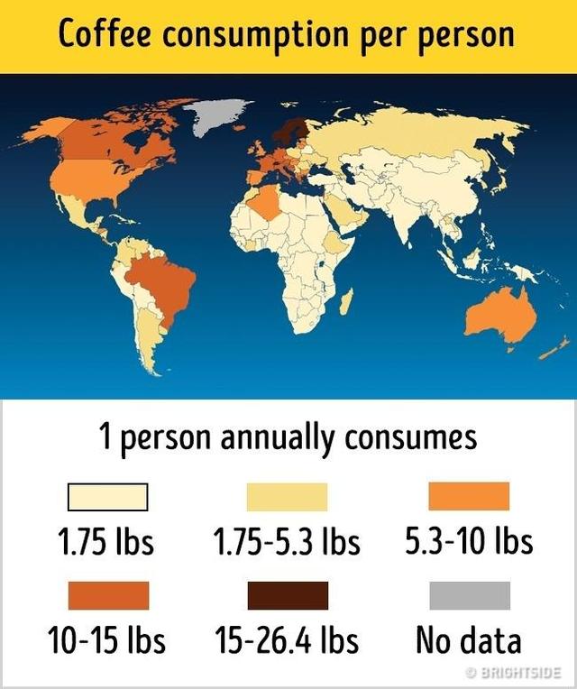 你从来没看过的18张世界地图，原来这个地方的女生罩杯最大！