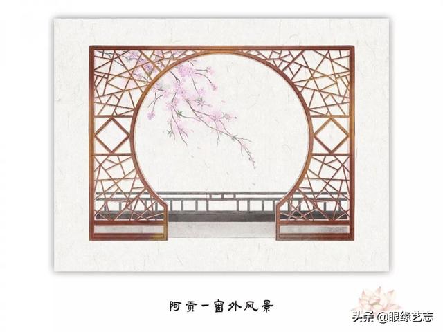 古风美女二十四节气套图，90后插画师的国风味道很正