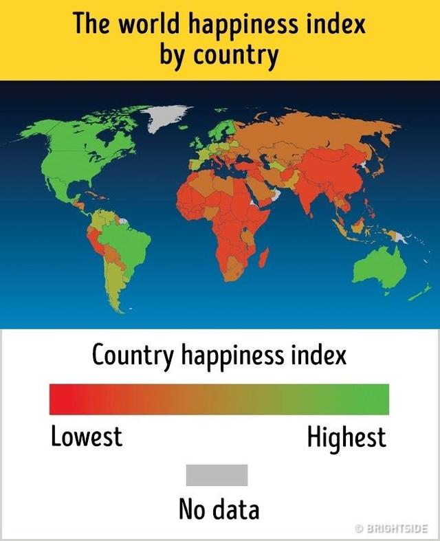 你从来没看过的18张世界地图，原来这个地方的女生罩杯最大！