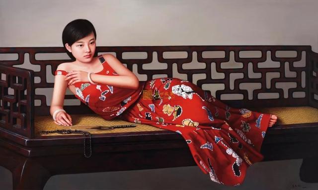 一幅油画448万，这画中的少女到底有多美