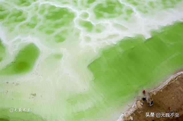 青海奇遇——风雨中的茫崖翡翠湖，沙尘暴后的吉乃尔湖