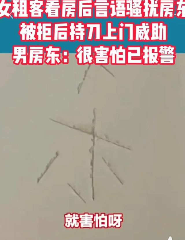 女房客发不雅照，色诱男房东。被拒绝后，持刀威胁。