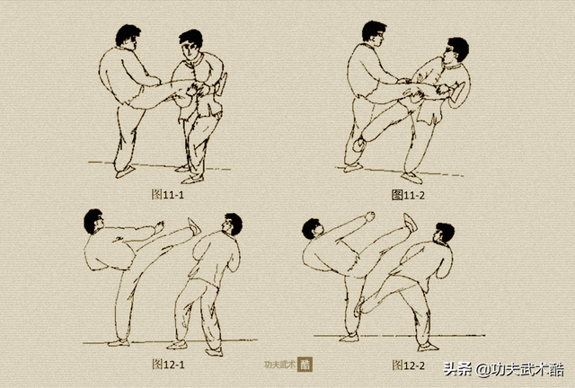 隐蔽凶狠、破坏力大的19组暗腿，专踢膝盖和胫骨的防身格斗绝技