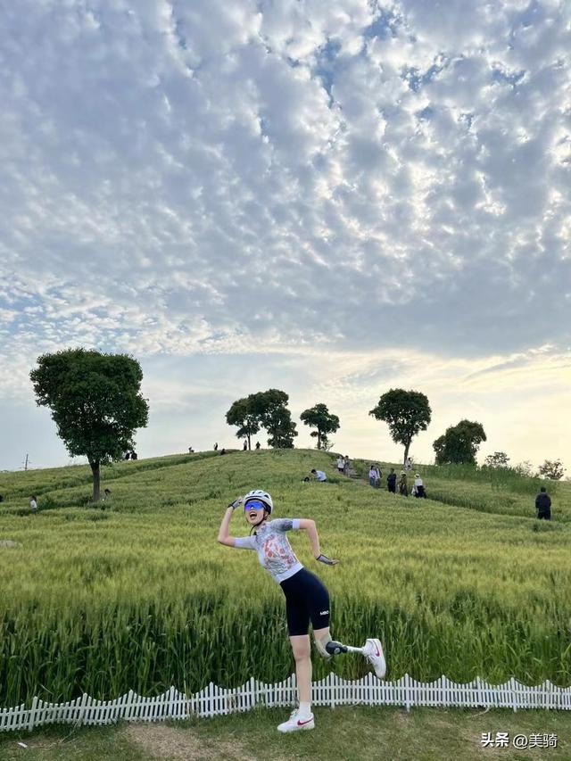 单车美女｜假肢骑行女孩陈姿丽的“大胆”生活