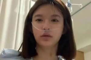 托美女胸罩(惊人事件，美女被扒下内衣，导致胸部暴露还发现自杀意图的遗书)