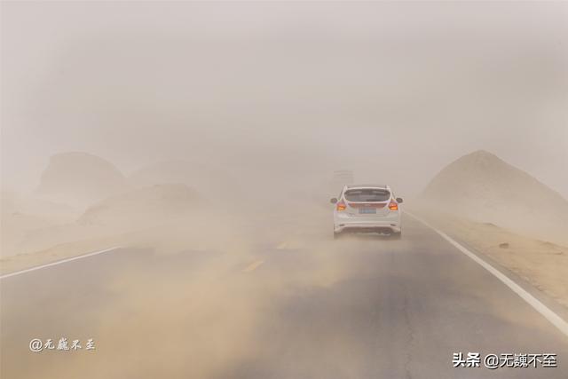 青海奇遇——风雨中的茫崖翡翠湖，沙尘暴后的吉乃尔湖