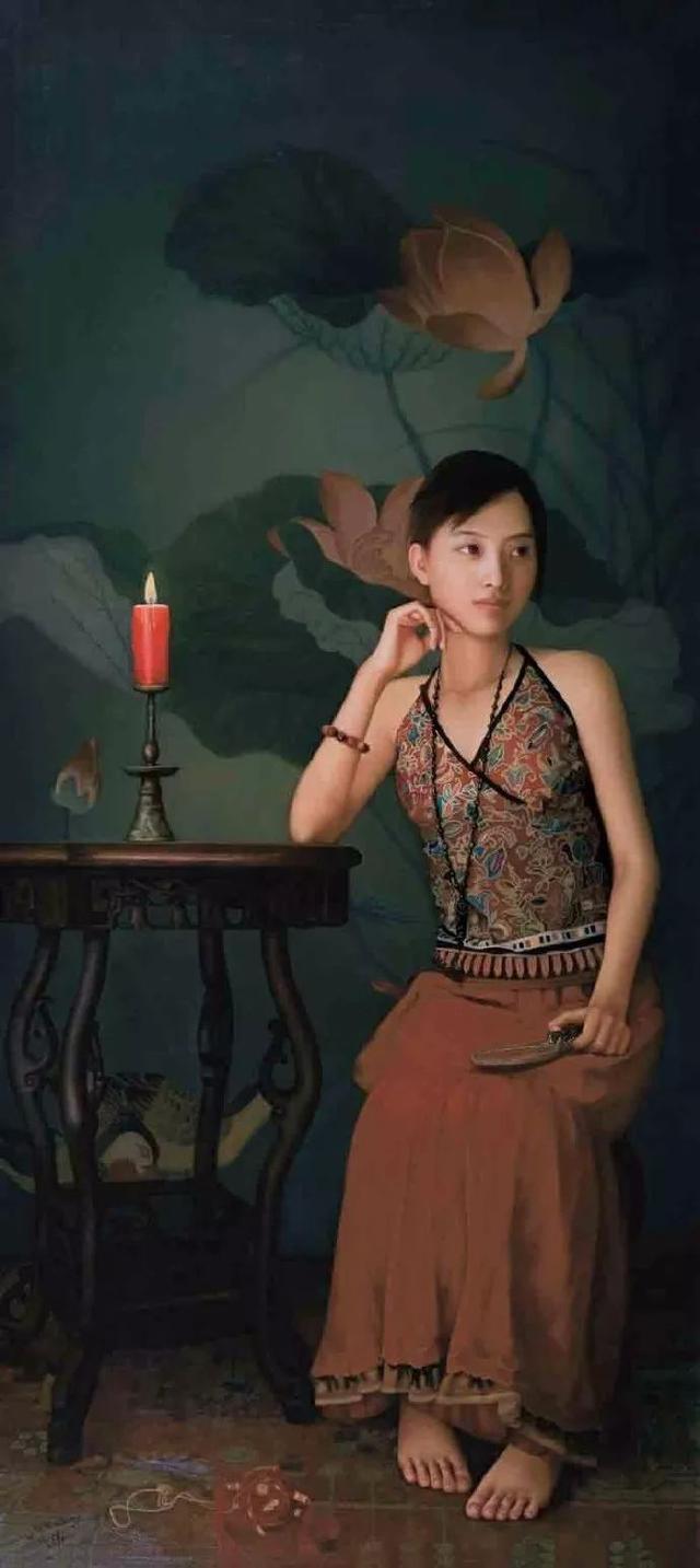 一幅油画448万，这画中的少女到底有多美