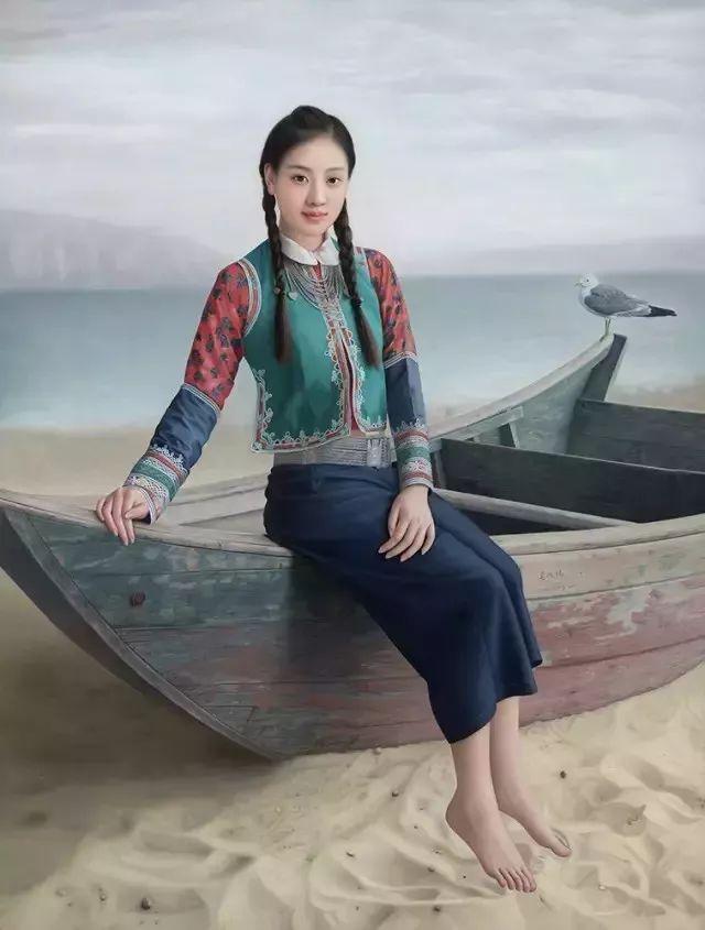 一幅油画448万，这画中的少女到底有多美