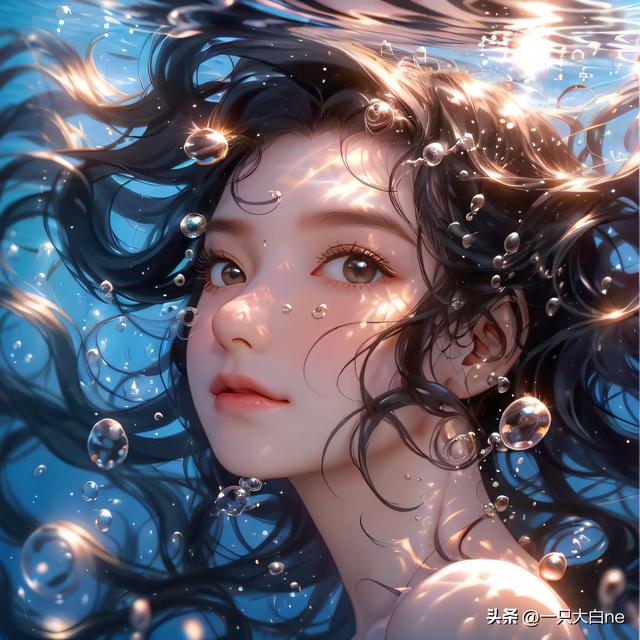 水与美女，分享一批美图