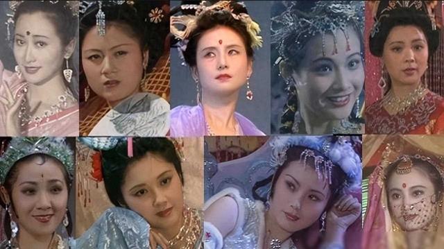 86版西游记十大美女排名，玉兔精仅排第二，嫦娥仙子屈居第四