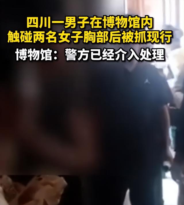 四川男子博物院内猥亵女性，连母亲都不放过，引发网友公愤！