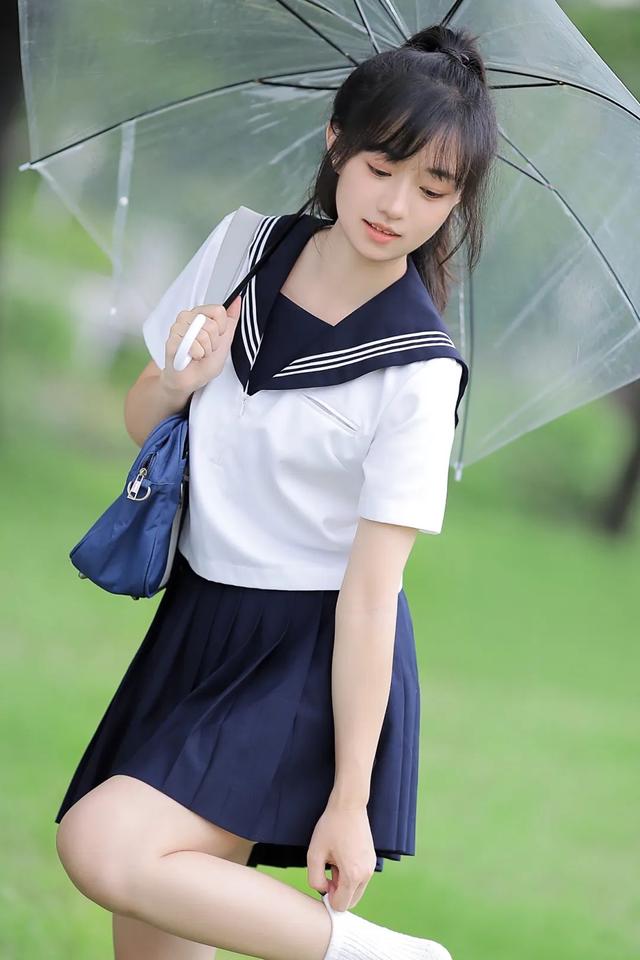 美女写真：Jk短裙美少女