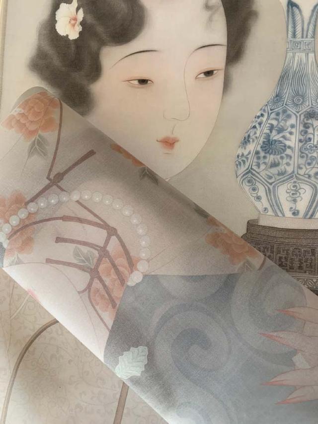 绝美透叠的效果——一组民国美女绘画作品欣赏（图）