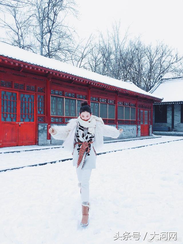 唯有大雪不可辜负！有一种美叫“雪景人像”