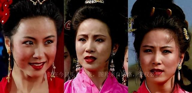 94版《三国》中的10位美女，她们都是谁？