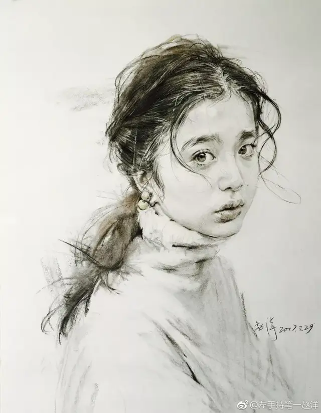 央美才男，笔下少女个个灵动唯美有气质，画作美的让人想谈恋爱