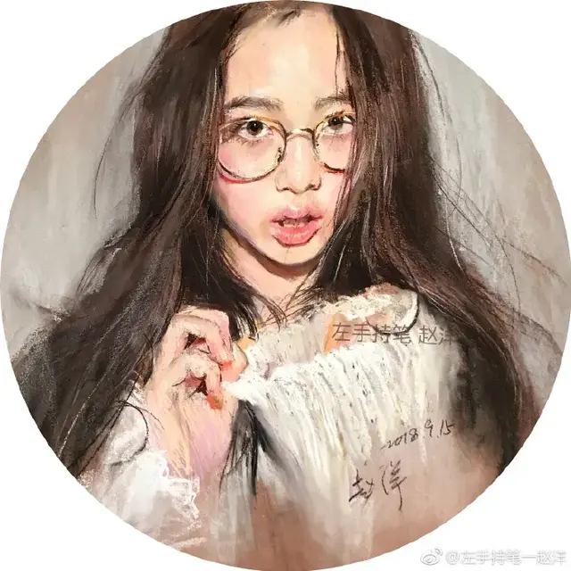 央美才男，笔下少女个个灵动唯美有气质，画作美的让人想谈恋爱