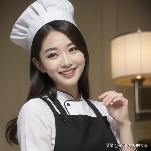 这样的美女厨师面前，你还只顾着吃饭吗？