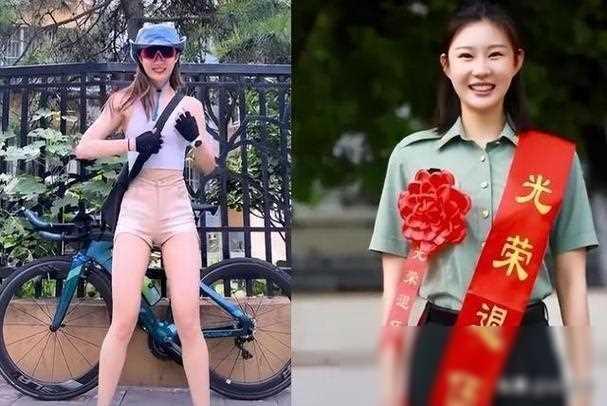 体坛高颜值美女冯竟爽，173cm的黄金臀腿比，秒杀内娱女星!