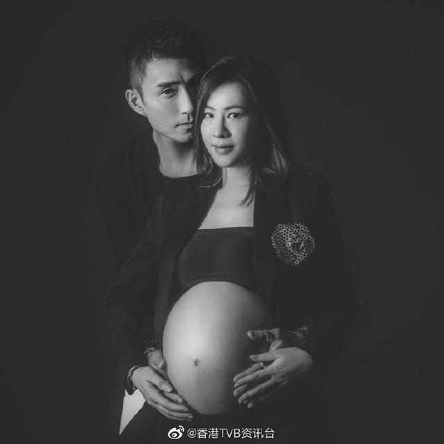 一起拍唯美孕妇写真！TVB力捧小生摸老婆巨肚超有爱