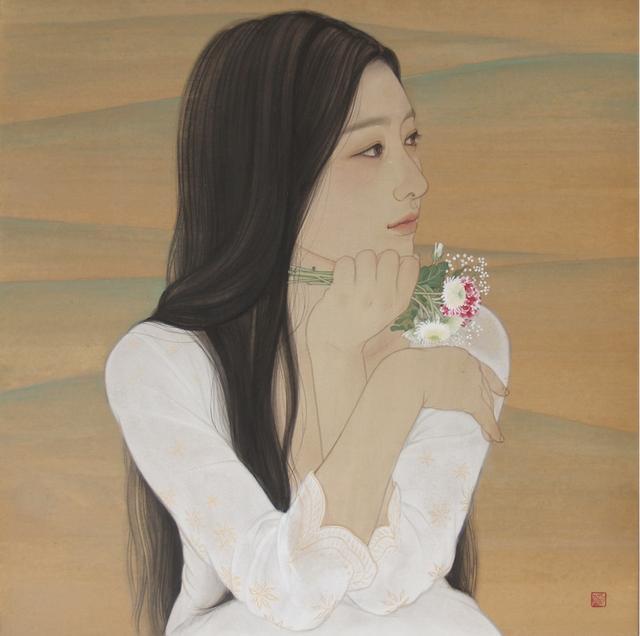 日本女画家唯美工笔人体绘画作品