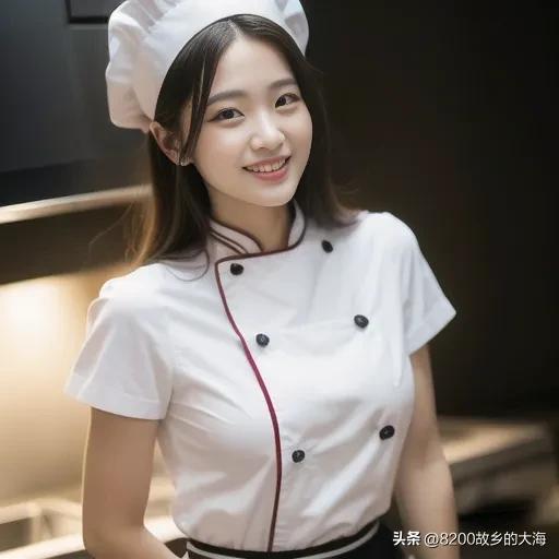 这样的美女厨师面前，你还只顾着吃饭吗？