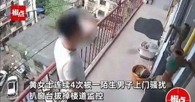 这也太恐怖了，大连姑娘独居遭遇变态男疯狂骚扰，报警后警示网友