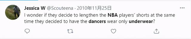 为什么NBA的啦啦队禁止穿内裤？