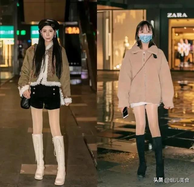 去了成都太古里才发现：满大街都是“靴子+丝袜”，优雅有女人味